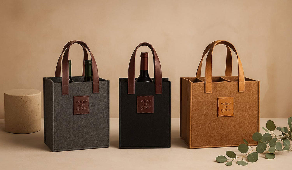 CUSTOM WINE TOTES