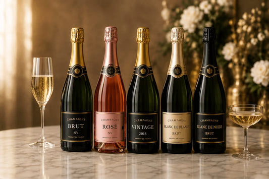 Types of Champagne Explained: Brut, Rosé, Vintage, Blanc de Blancs &amp; More