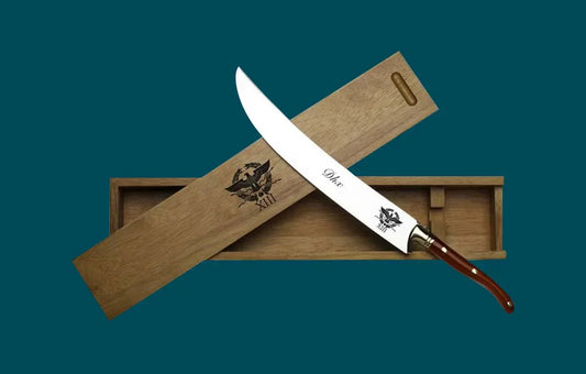 Custom engraved Champagne sabers for gamer clan