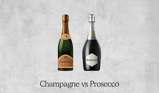 Prosecco vs Champagne:  What is the difference?
