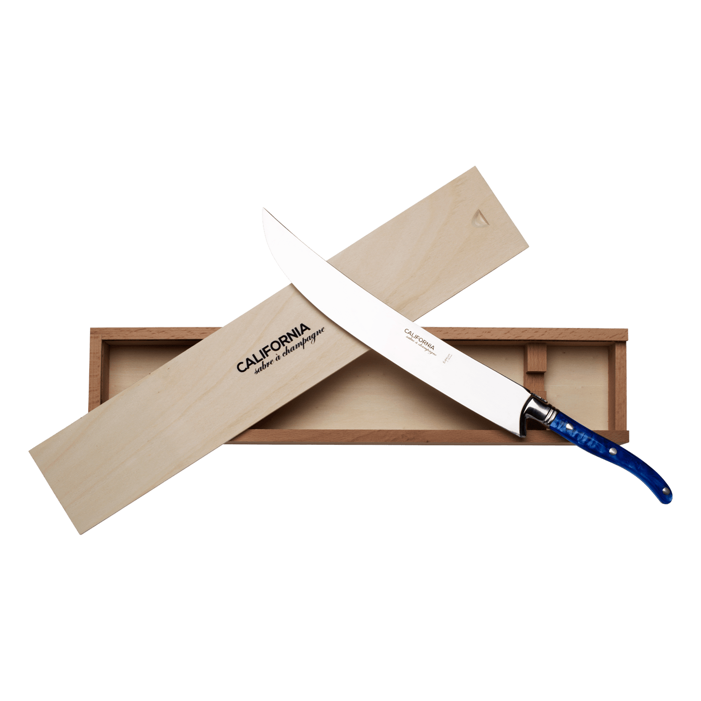 Electric Blue California Champagne Saber