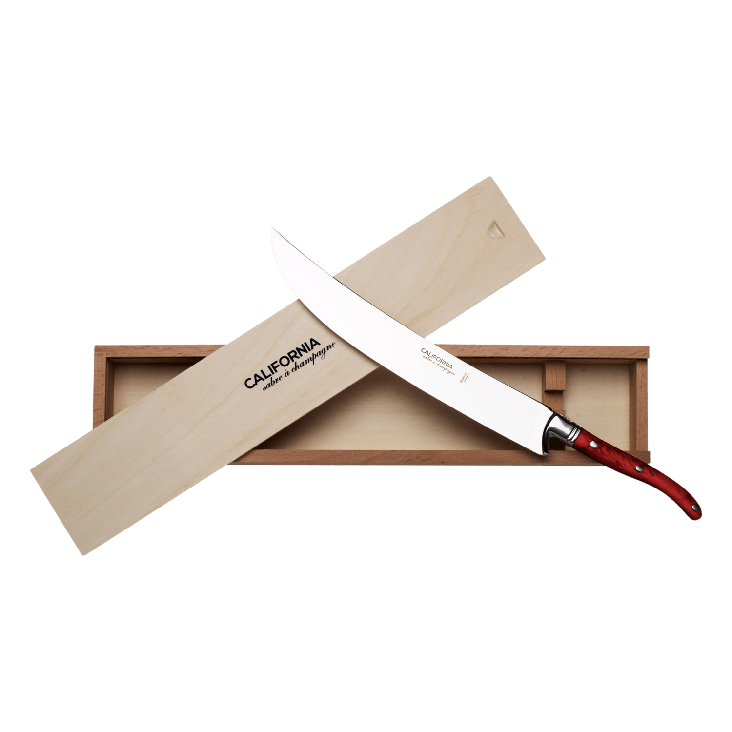 Fire Red California Champagne Saber