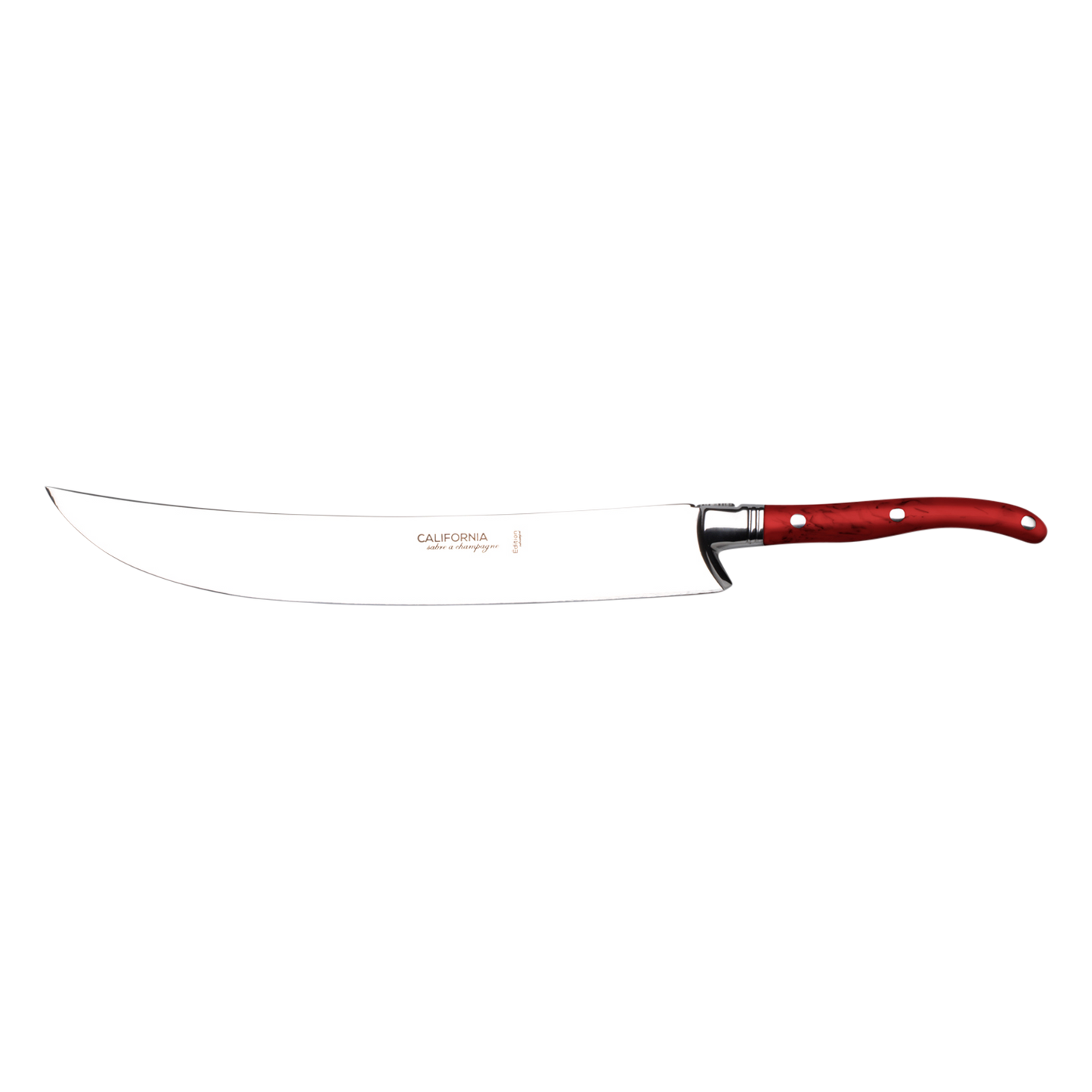 Fire Red California Champagne Saber