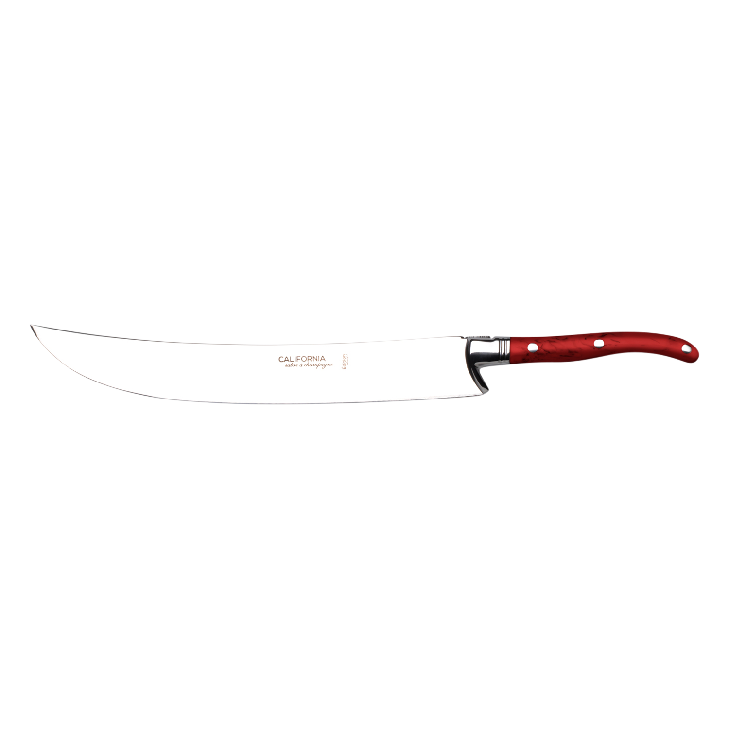 Fire Red California Champagne Saber