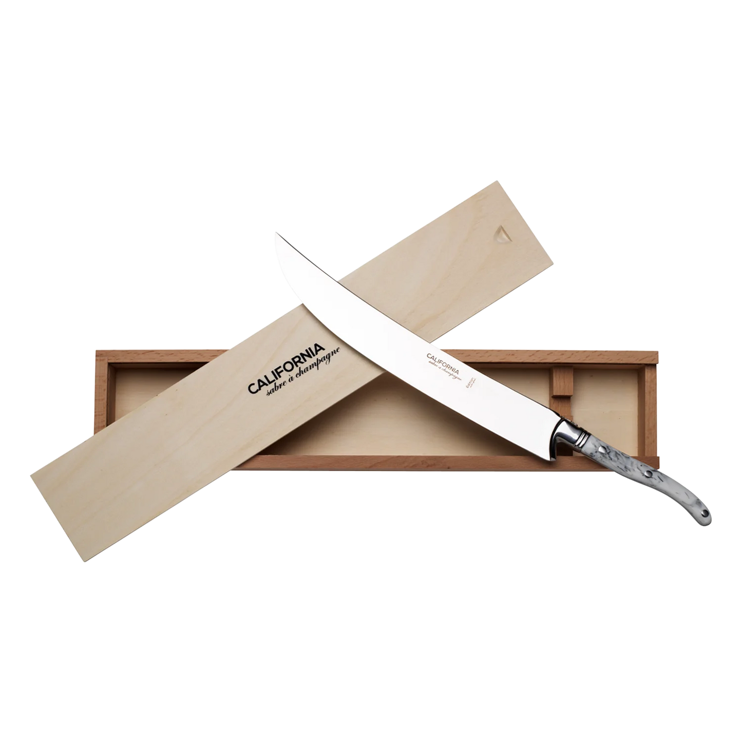 Marble White California Champagne Saber (Édition Rutherford)