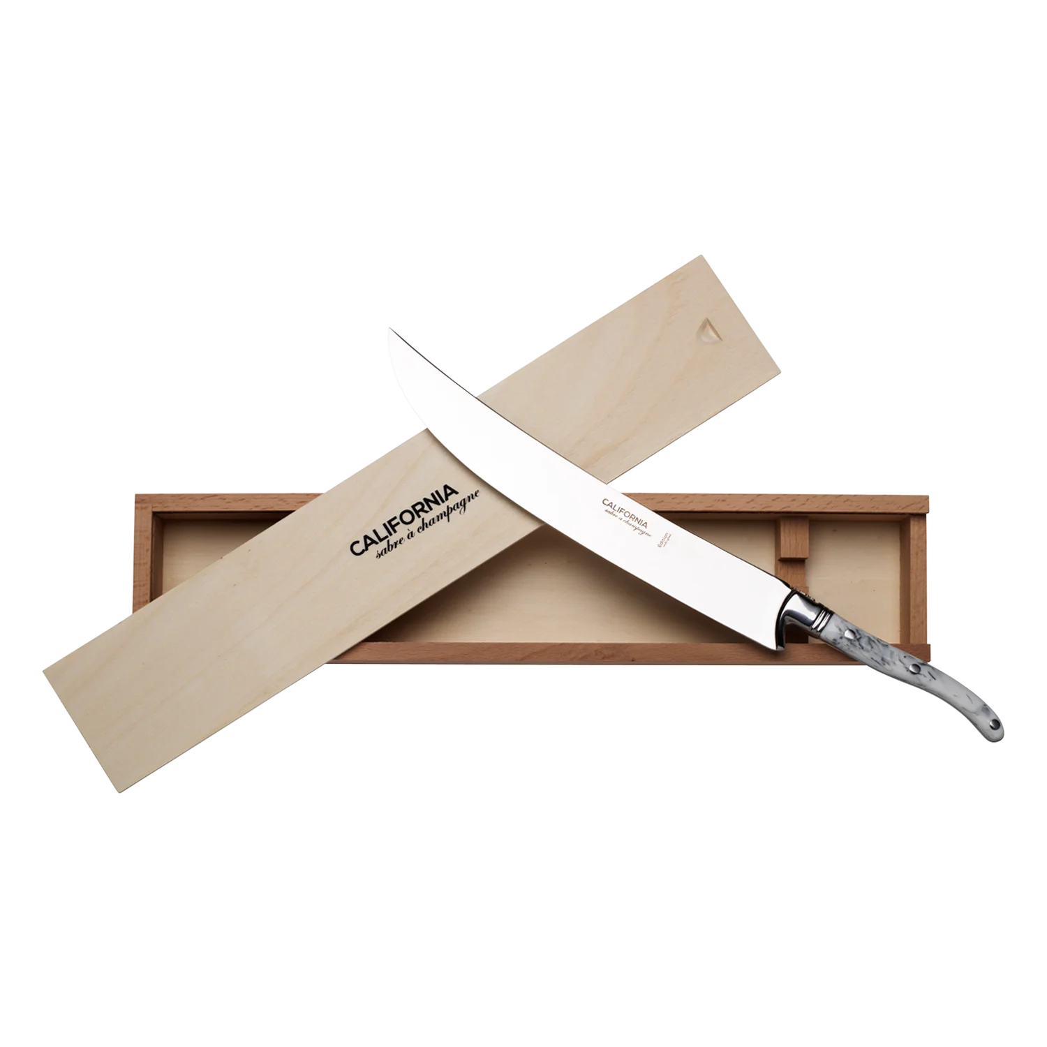 Marble White California Champagne Saber (Édition Rutherford)