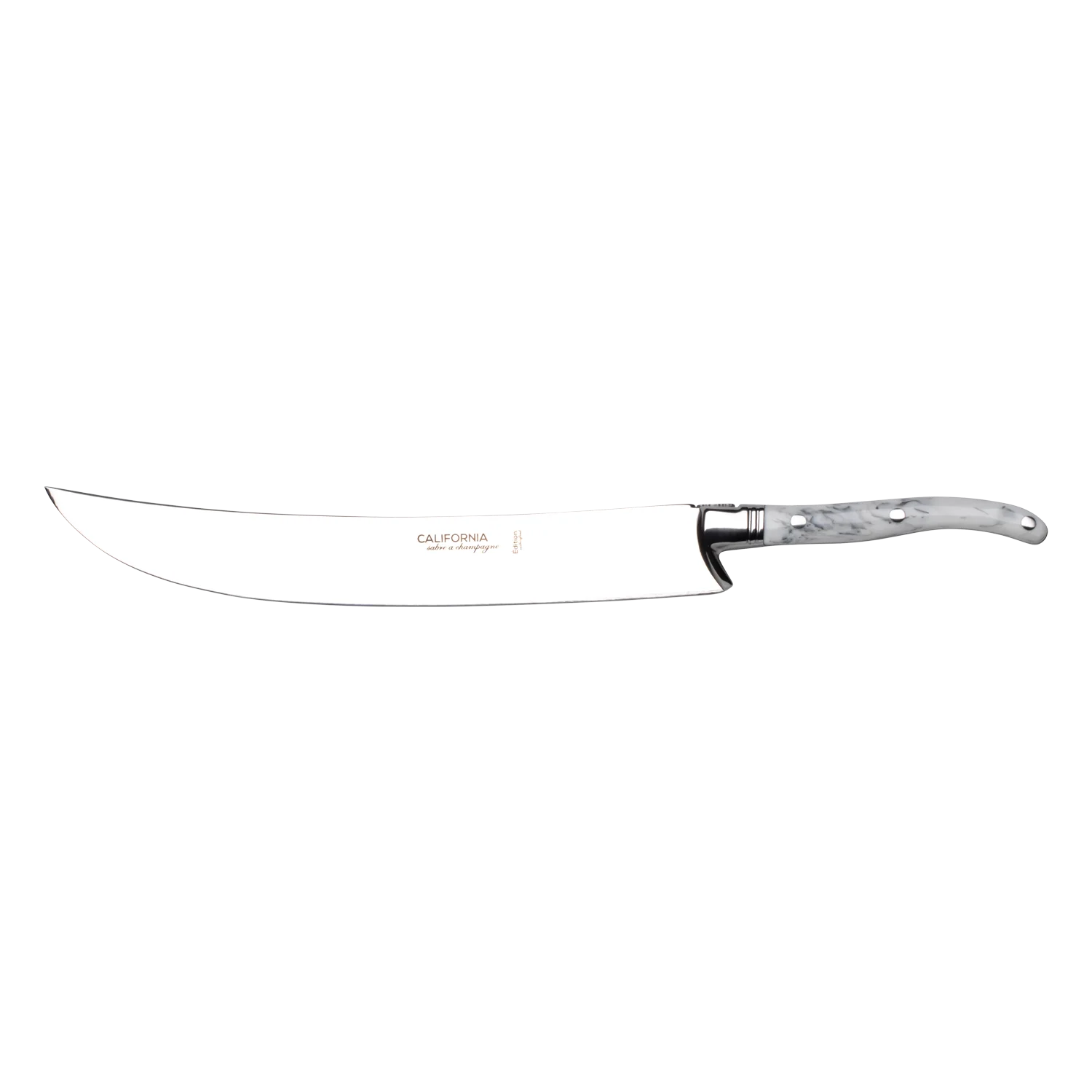 Marble White California Champagne Saber (Édition Rutherford)