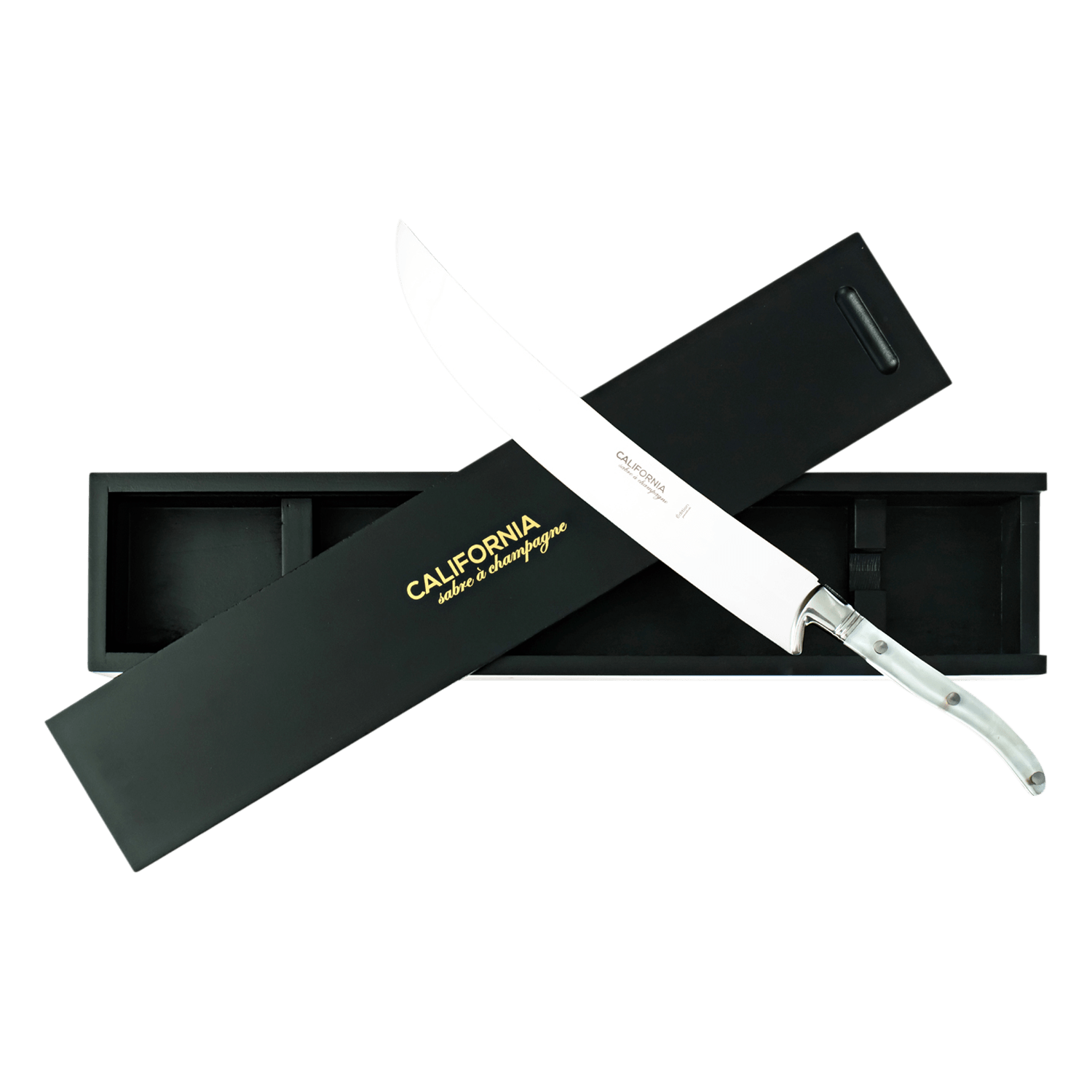 Mother of Pearl California Champagne Saber