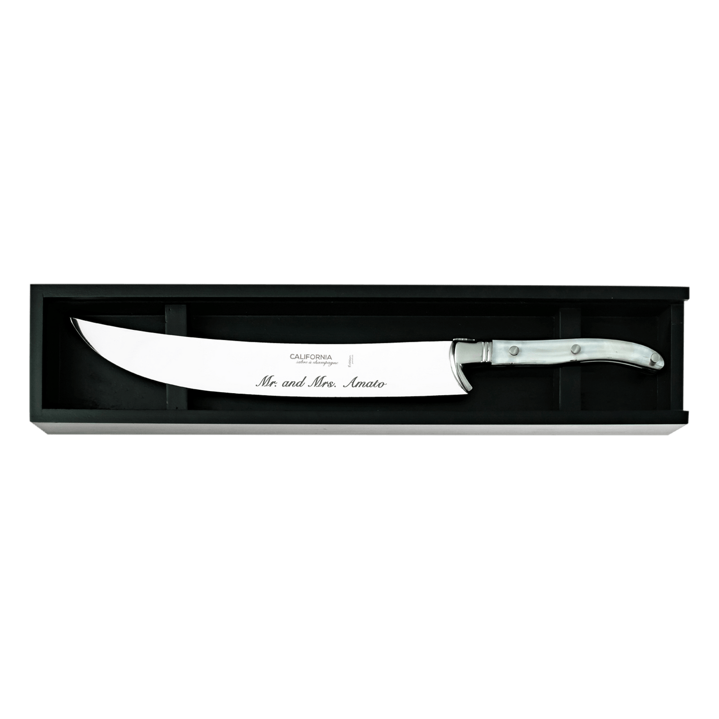 Mother of Pearl California Champagne Saber