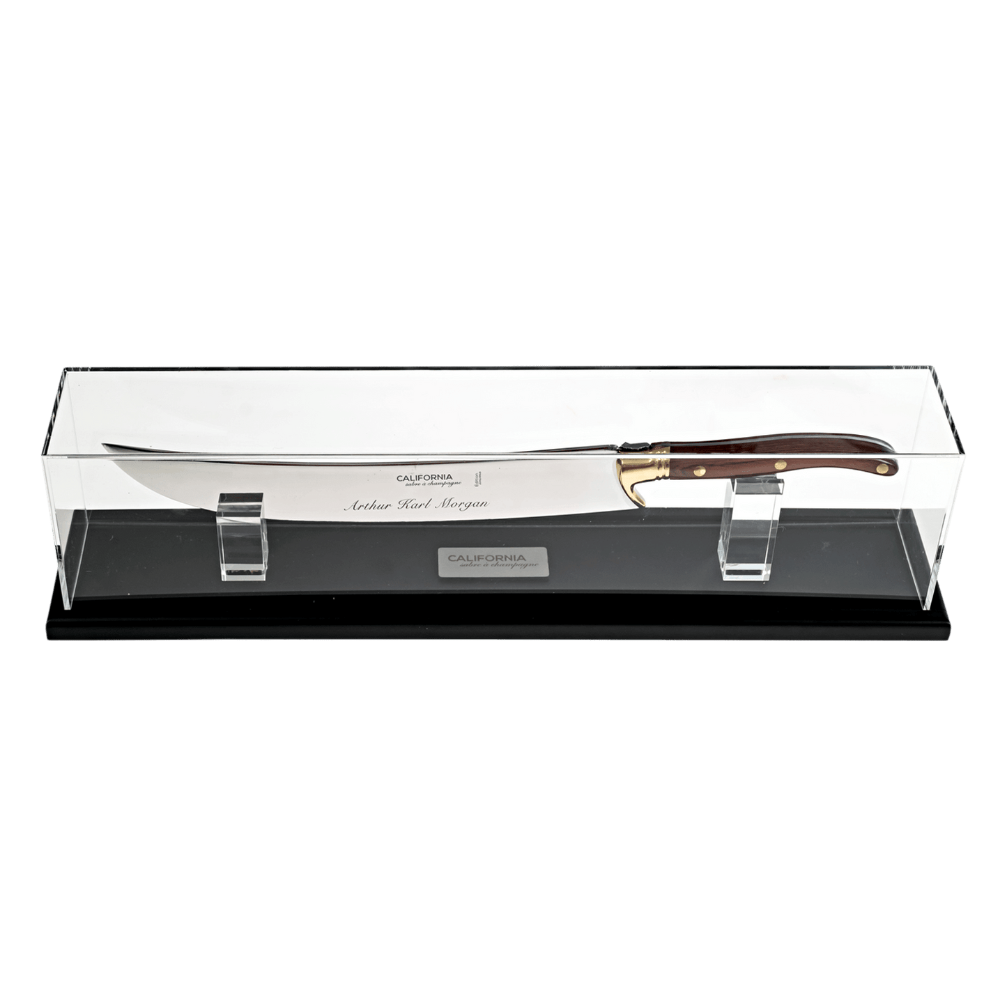 California Champagne Saber Display Case