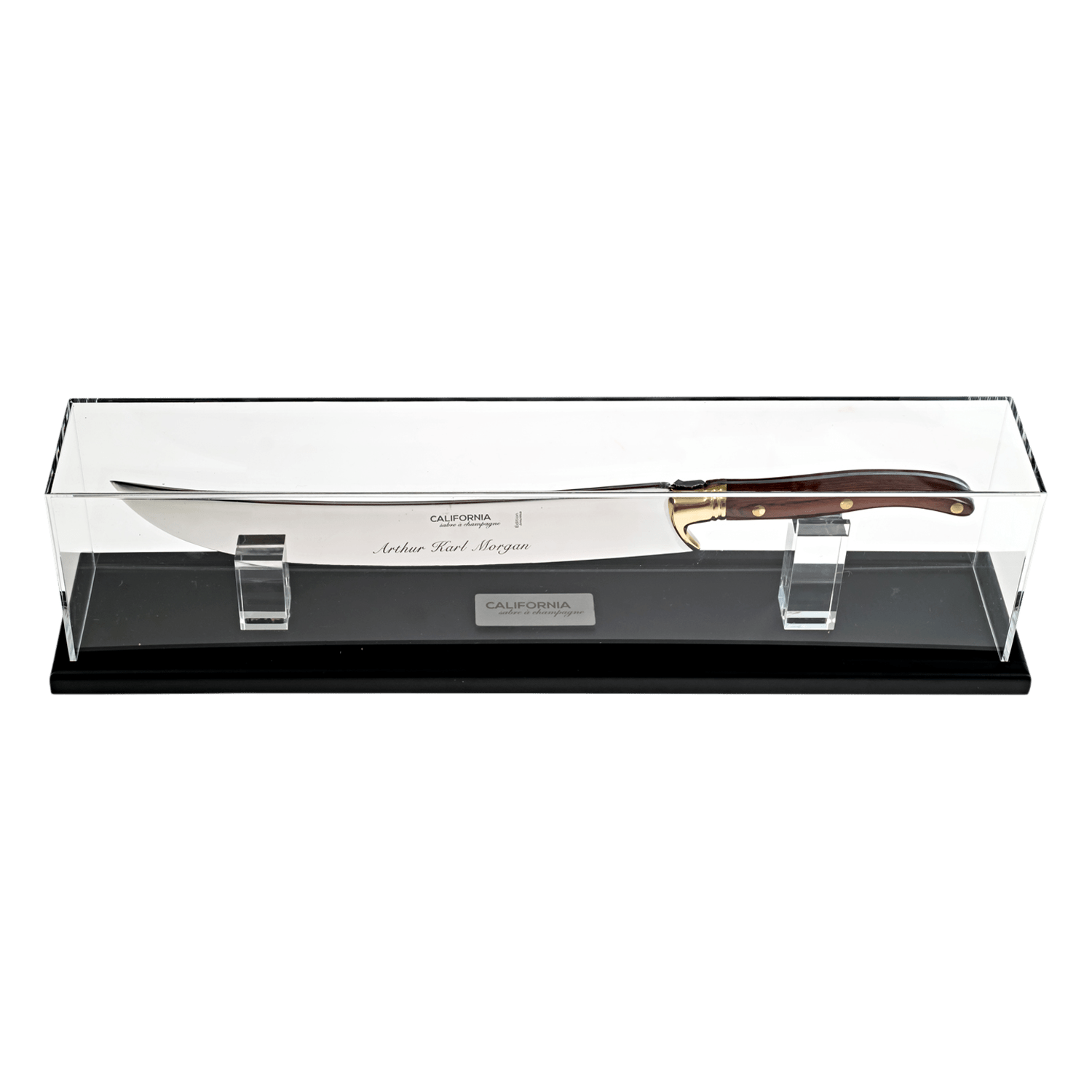 California Champagne Saber Display Case