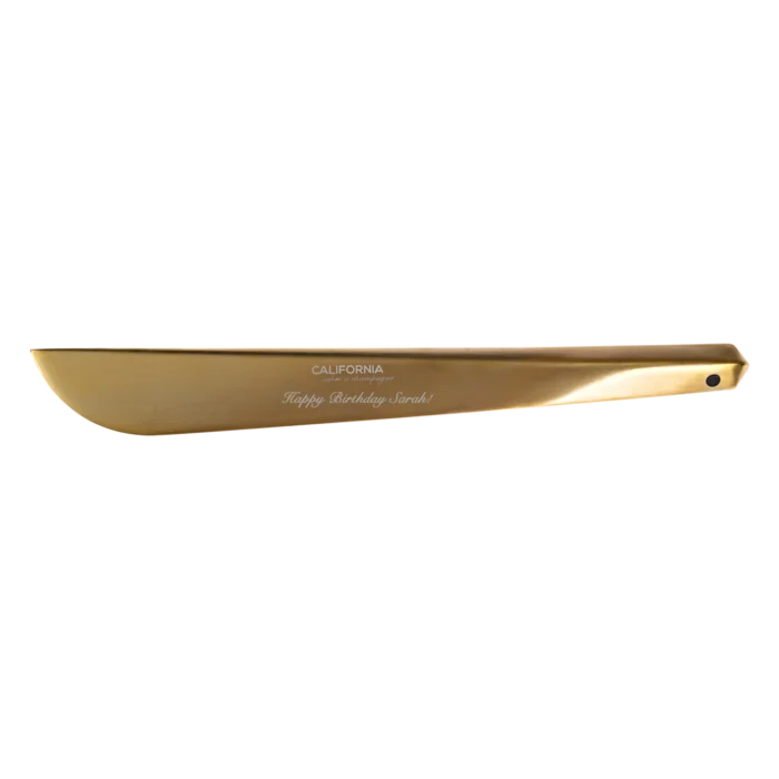 Brass “The One” Champagne Saber & Stand