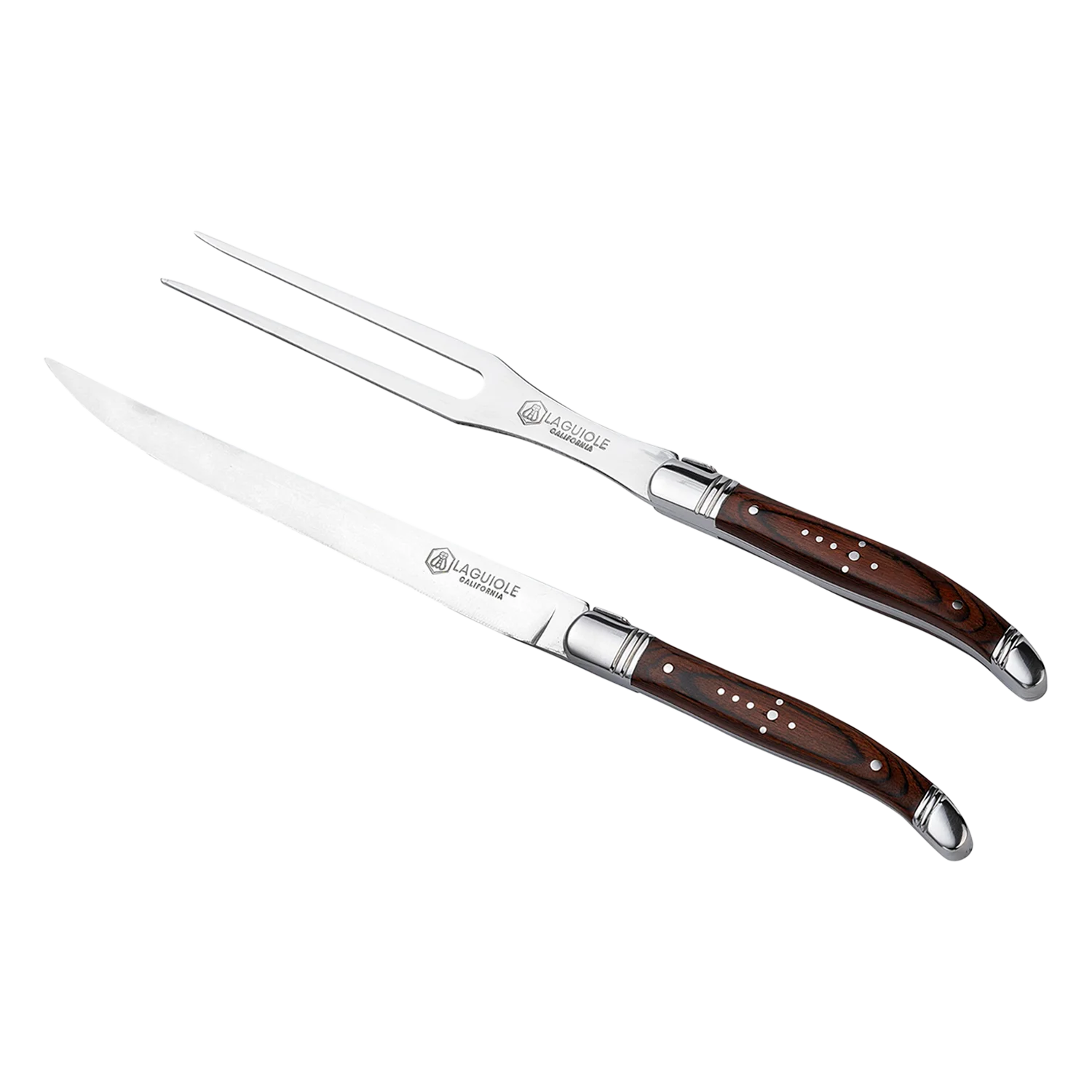 Laguiole California Carving Knife and Fork