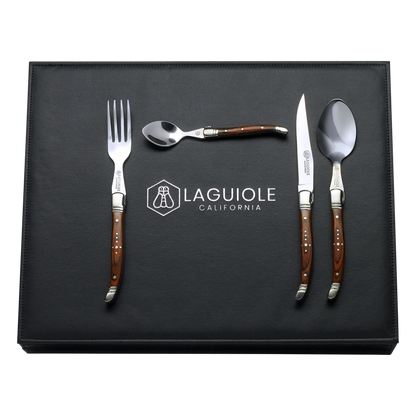 Flatware Set Rosewood (Laguiole California)