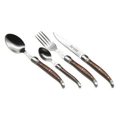 Flatware Set Rosewood (Laguiole California)