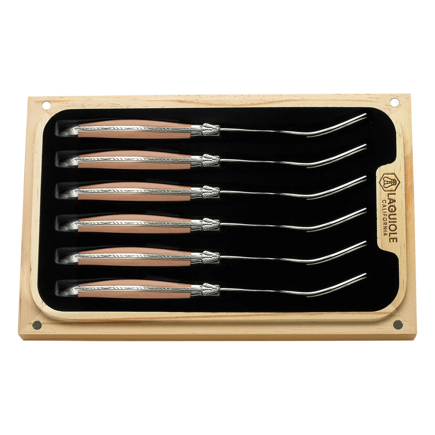 Fork Set Naturalwood (Laguiole California)