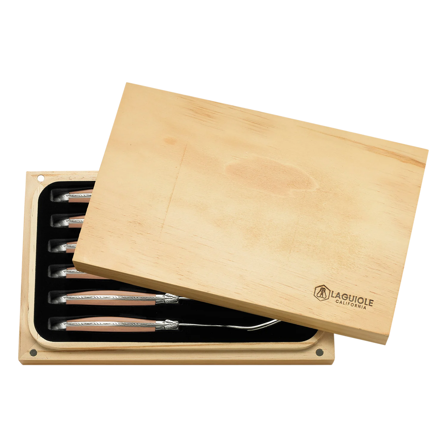 Fork Set Naturalwood (Laguiole California)