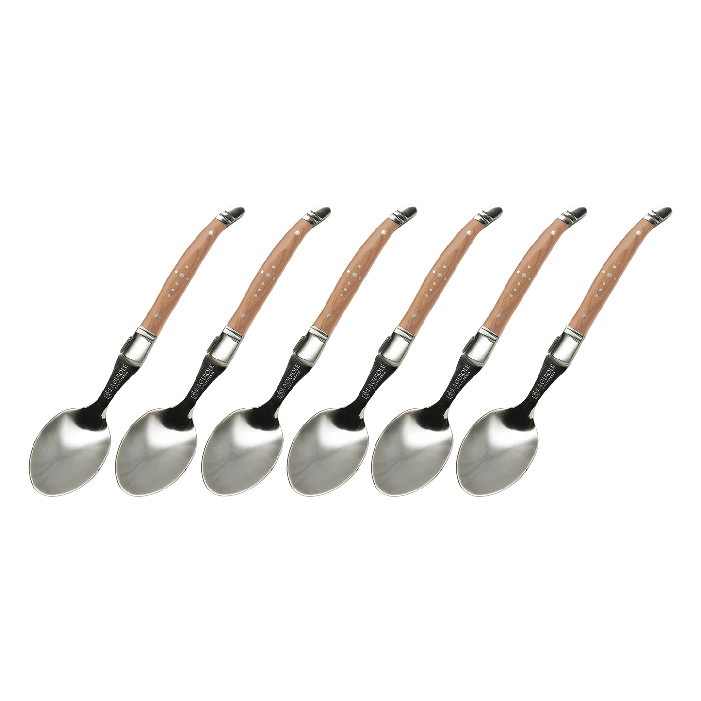 Steak Knife Set Naturalwood (Laguiole California)