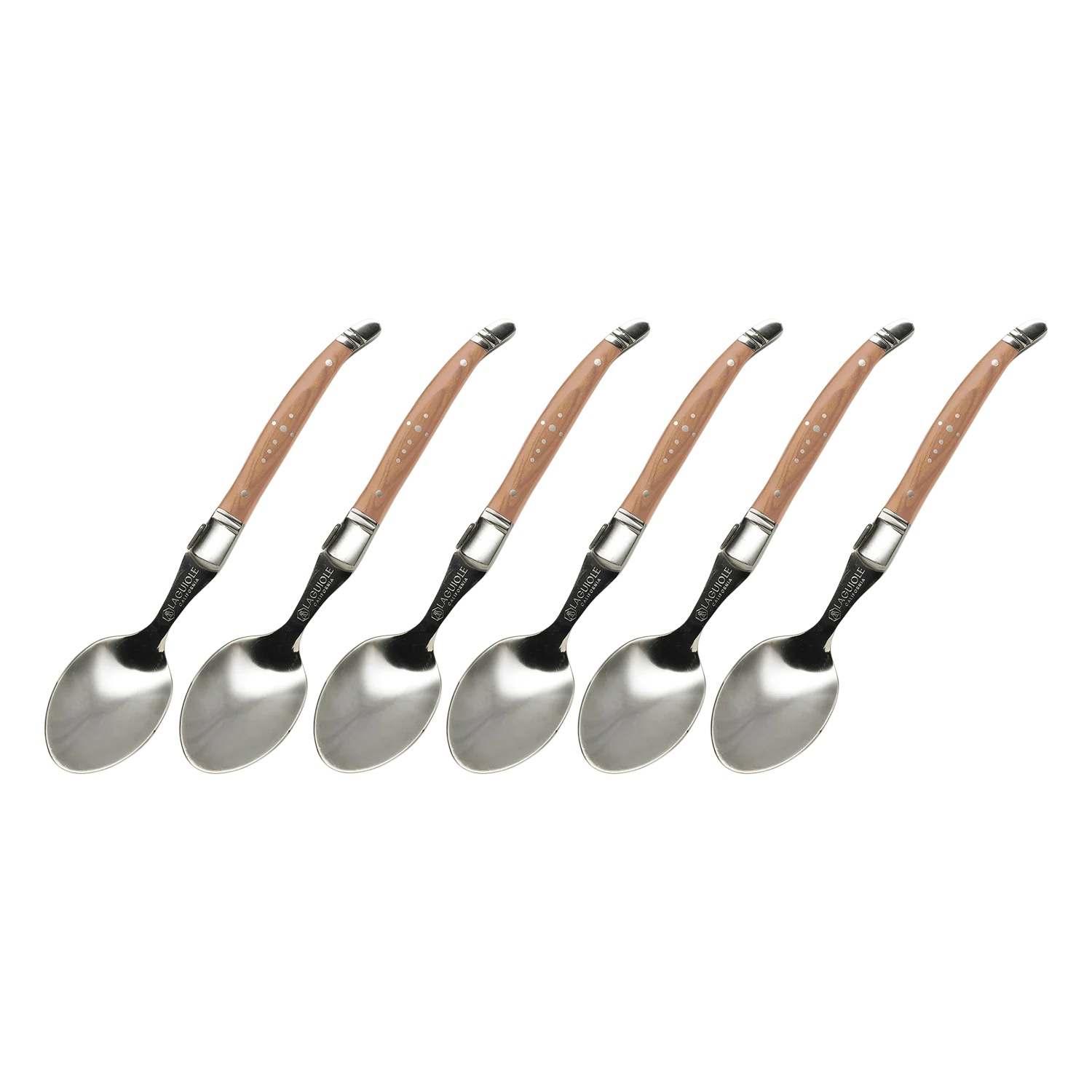 Steak Knife Set Naturalwood (Laguiole California)