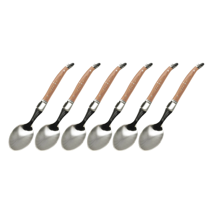 Steak Knife Set Naturalwood (Laguiole California)