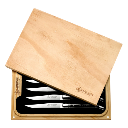 Steak Knife Set Naturalwood (Laguiole California)