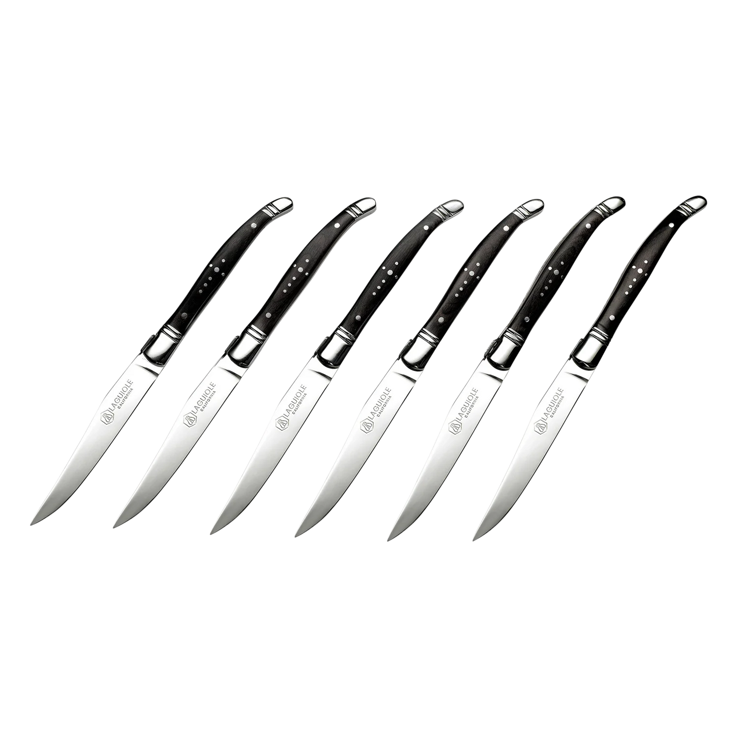 Steak Knife Set Naturalwood (Laguiole California)