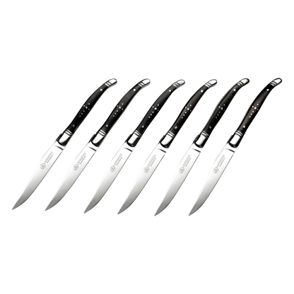 Steak Knife Set Naturalwood (Laguiole California)