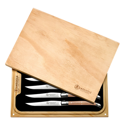Steak Knife Set Naturalwood (Laguiole California)