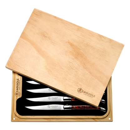 Steak Knife Set Rosewood (Laguiole California)