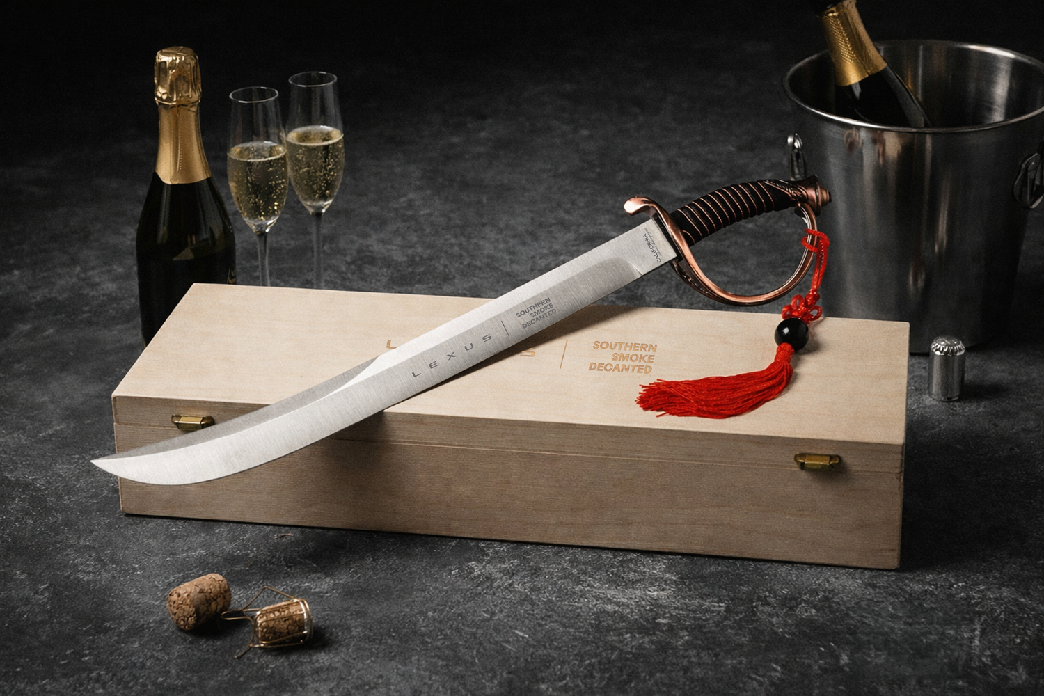 California Champagne Sabers