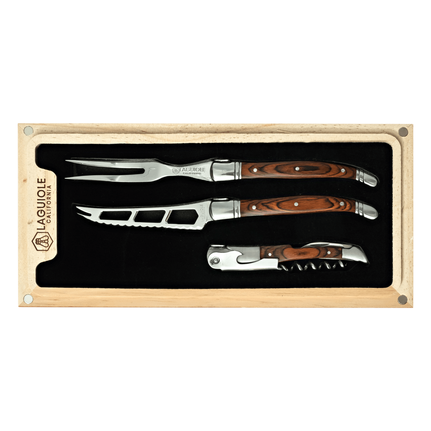 Cheese Knife Rosewood (Laguiole California) California Champagne Sabers